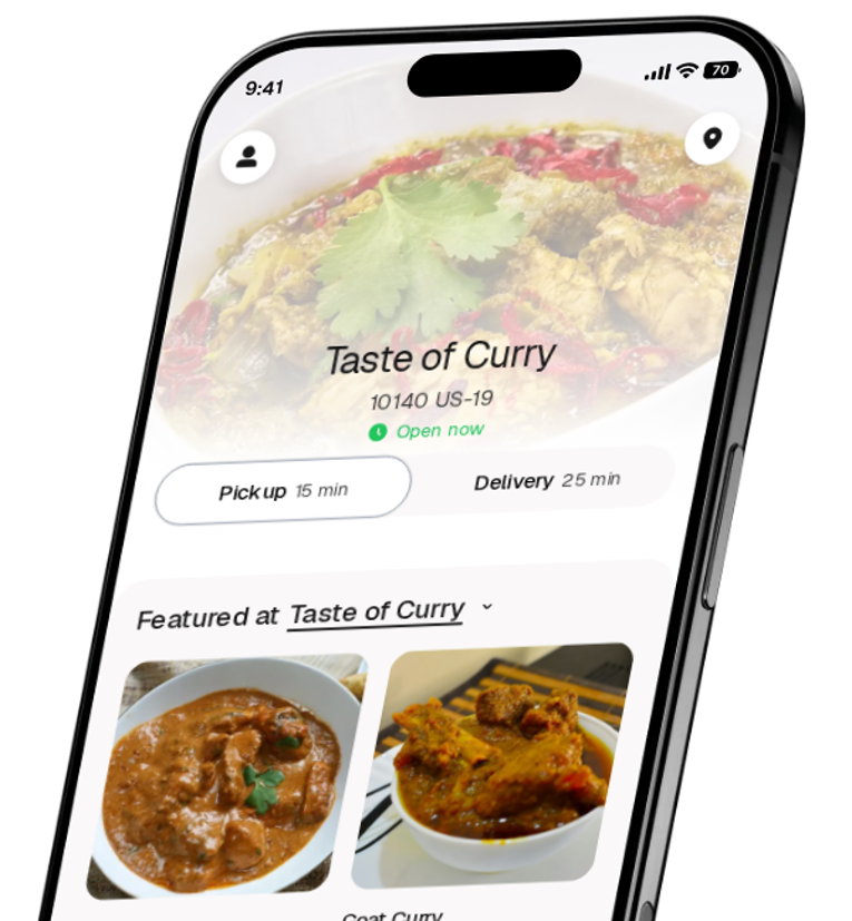 Taste of Curry app preview