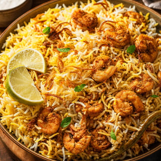 Shrimp Biryani