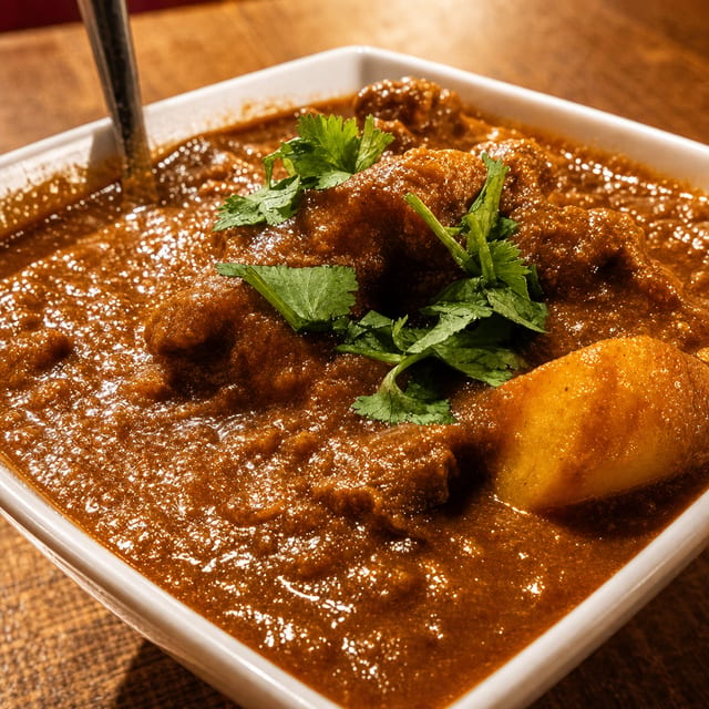 Goat Vindaloo.