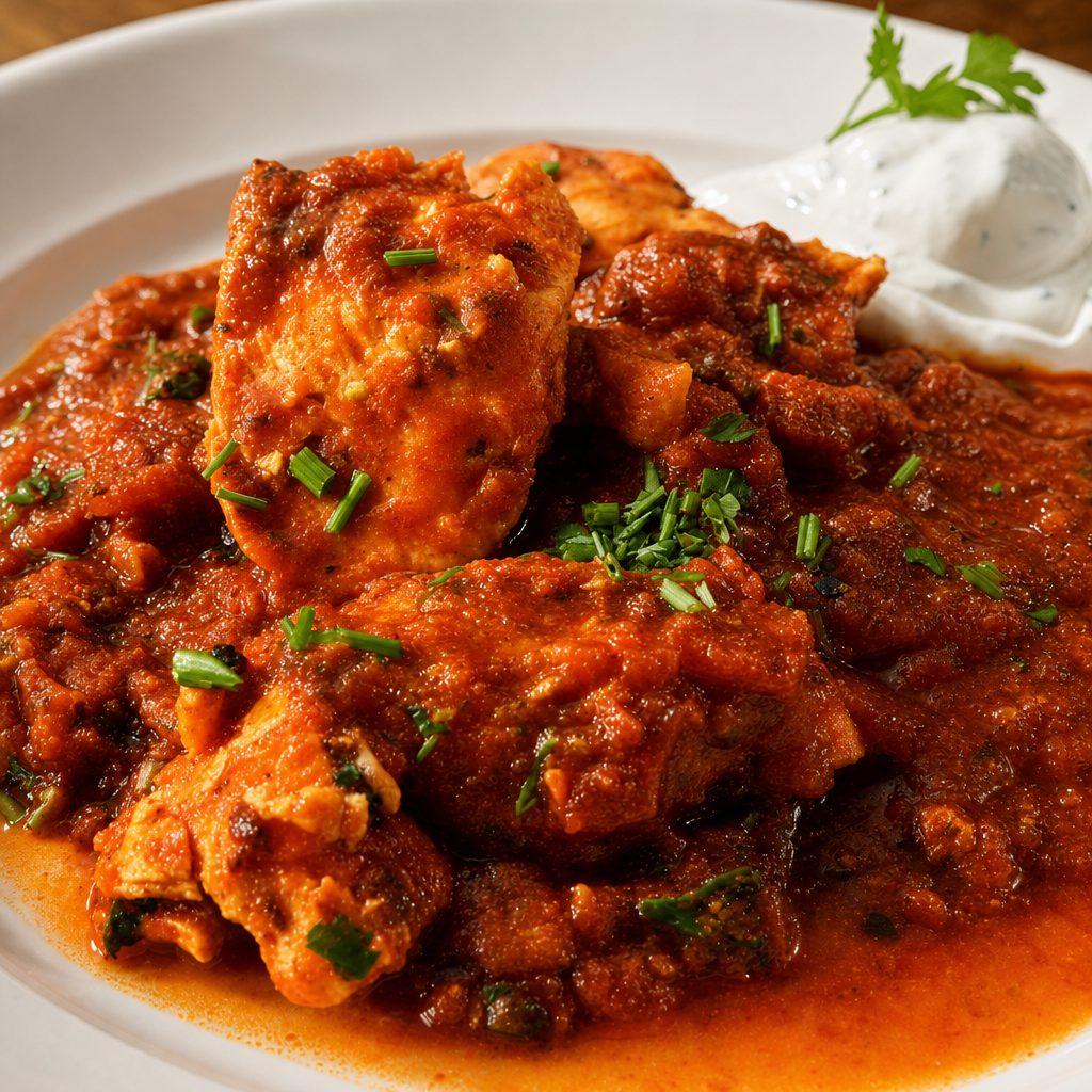 Chicken Vindaloo.