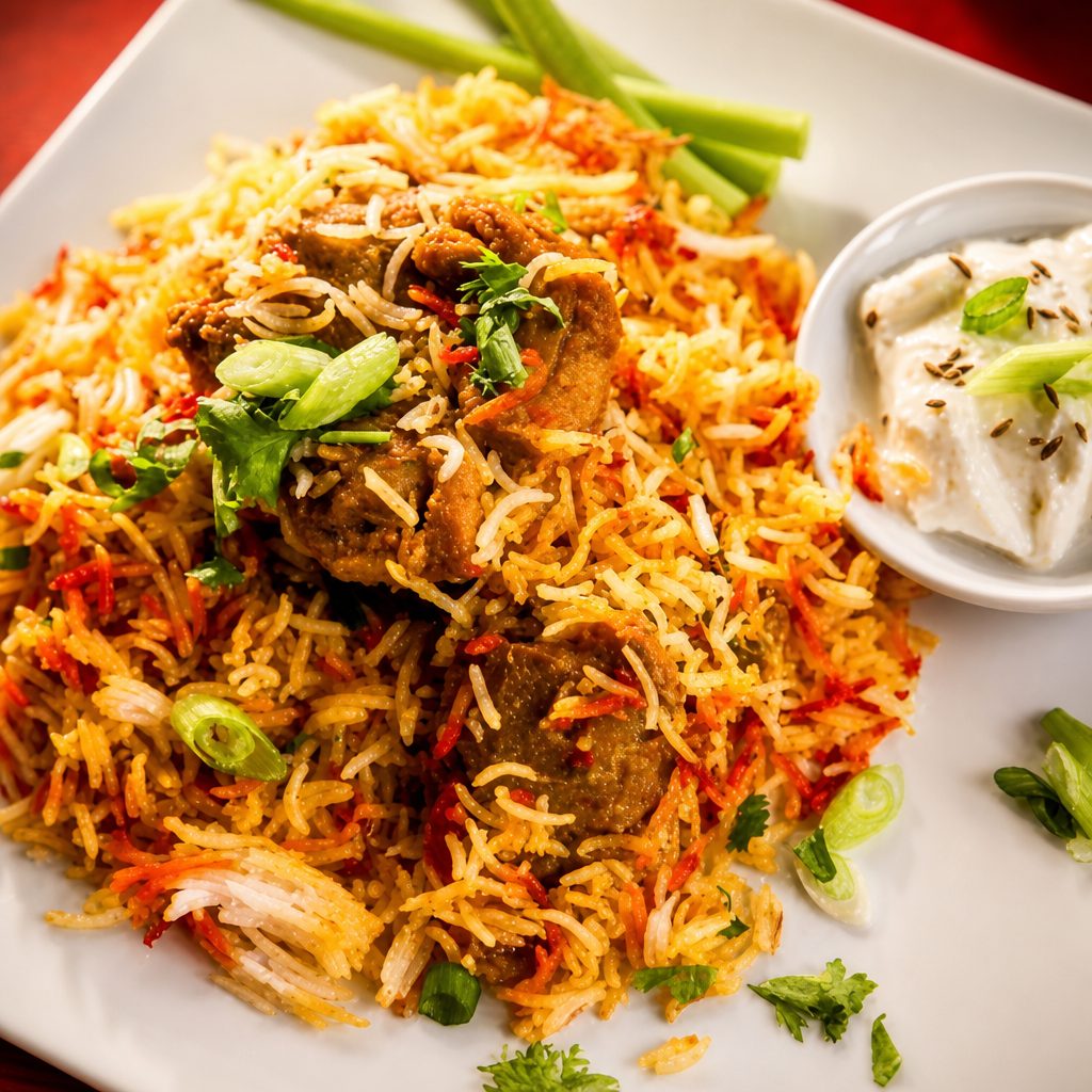Chicken Biryani.