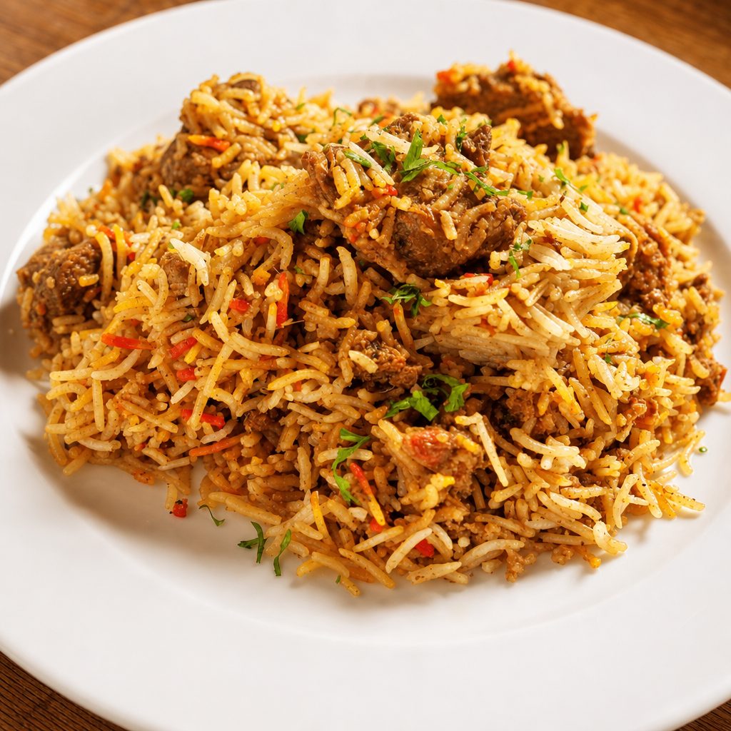Mutton Biryani.