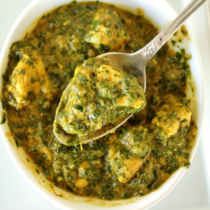 Chicken Saag.