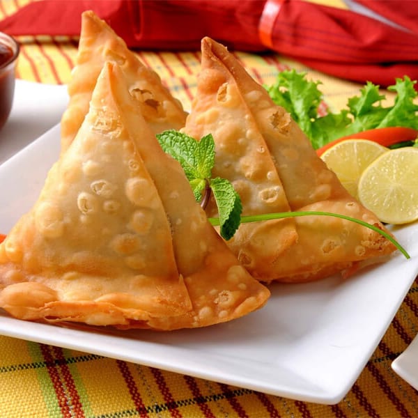 Vegetable Samosa.