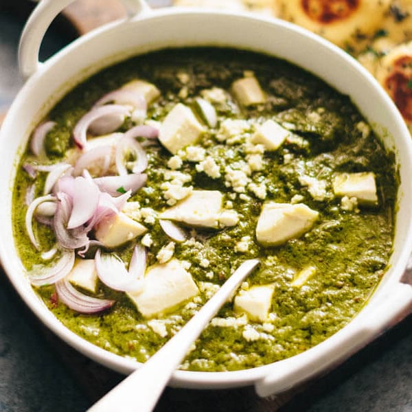 Saag Paneer.