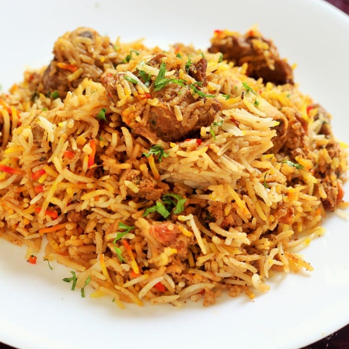 Mutton Biryani.